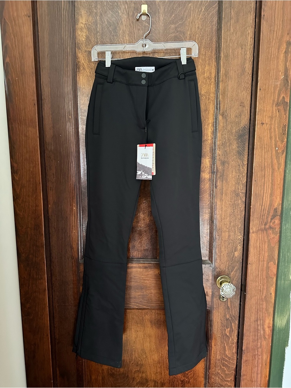 NWT Zara Black Women’s Flared Ski Pants